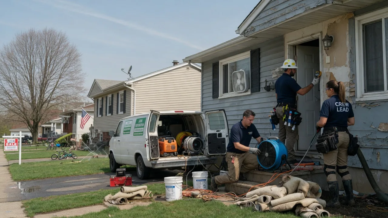 Flood Cleanup in Saint Marys, PA near me